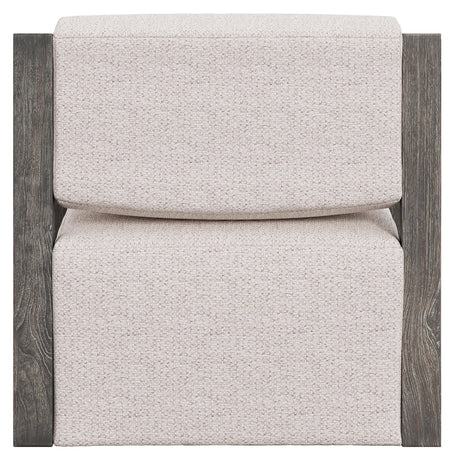 Leilani Beige/Cream/Smoked Truffle Outdoor Swivel Chair - Ornate Home