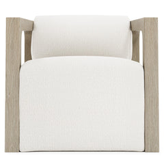 Leilani Sea Oat Outdoor Swivel Chair - Ornate Home