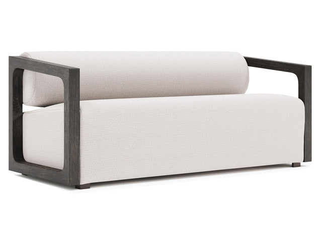 Leilani Smoked Truffle/Beige/Tan Outdoor Sofa - Ornate Home