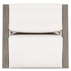 Leilani Weathered Teak Outdoor Swivel Chair - Ornate Home