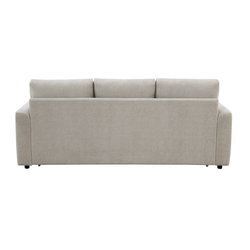 Leira Beige Sofa W/Sleeper - Ornate Home