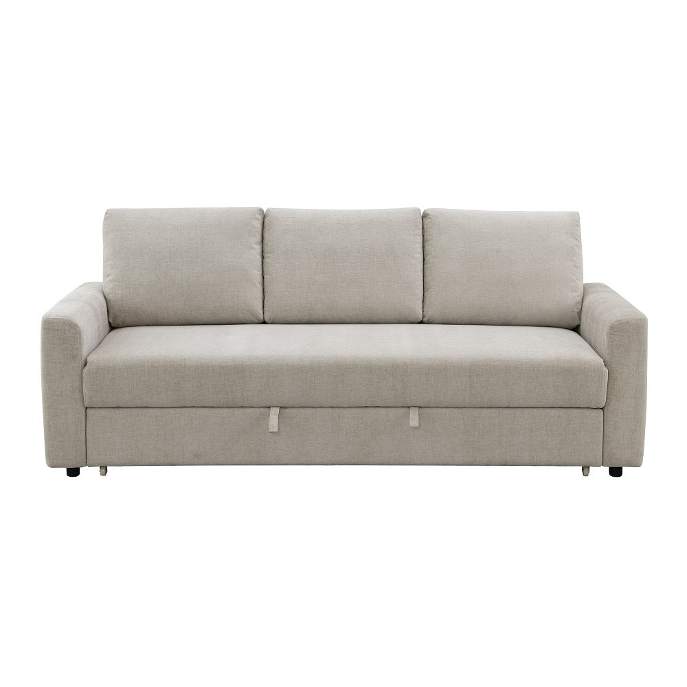 Leira Beige Sofa W/Sleeper - Ornate Home