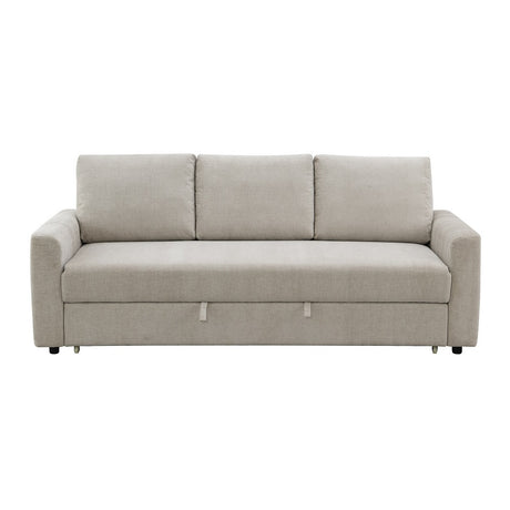 Leira Beige Sofa W/Sleeper - Ornate Home