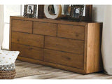 Leirvik Light Walnut Dresser - Ornate Home