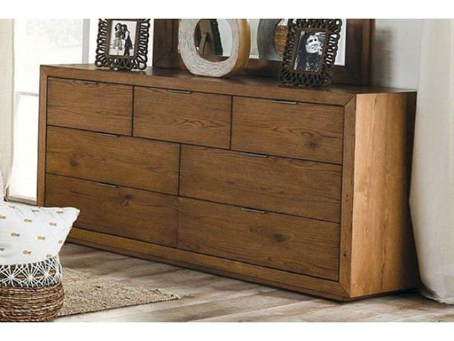Leirvik Light Walnut Dresser - Ornate Home