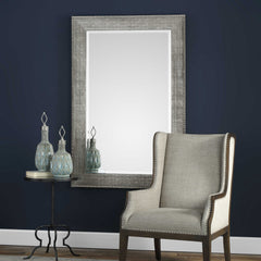 Leiston Metallic Silver Mirror - Ornate Home