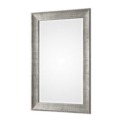 Leiston Metallic Silver Mirror - Ornate Home