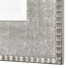 Leiston Metallic Silver Mirror - Ornate Home