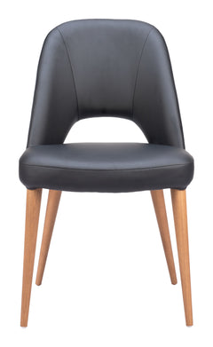 Leith Black Dining Chair (Set of 2) - Ornate Home