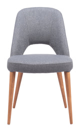 Leith Gray Dining Chair (Set of 2) - Ornate Home