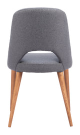 Leith Gray Dining Chair (Set of 2) - Ornate Home
