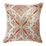 Lela Orange/Beige 21x21 Pillow (Set of 2) - Ornate Home