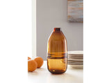 Lemmitt Amber Vase (Online Special Price) - Ornate Home