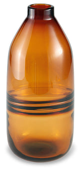 Lemmitt Amber Vase - Ornate Home