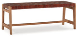 Lemmund Natural/Brown Accent Bench (Online Special Price) - Ornate Home
