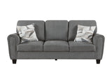 Lemond Charcoal Gray Sofa - Ornate Home