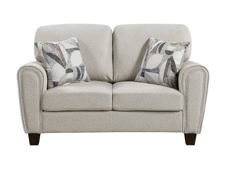 Lemond Gray Loveseat - Ornate Home