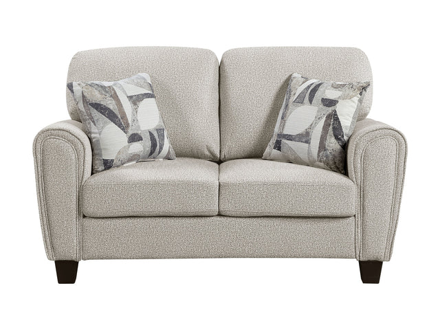 Lemond Gray Loveseat - Ornate Home