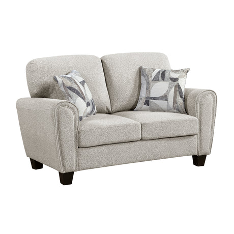 Lemond Gray Loveseat - Ornate Home