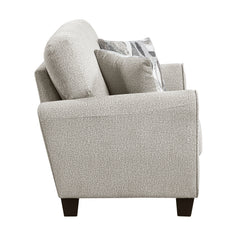 Lemond Gray Loveseat - Ornate Home
