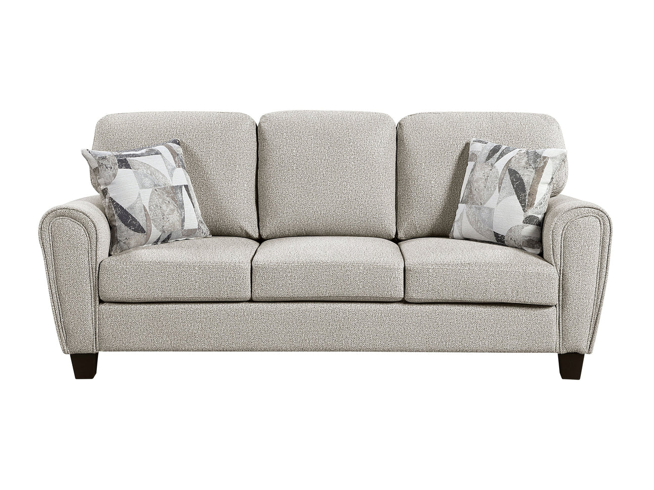 Lemond Gray Sofa - Ornate Home