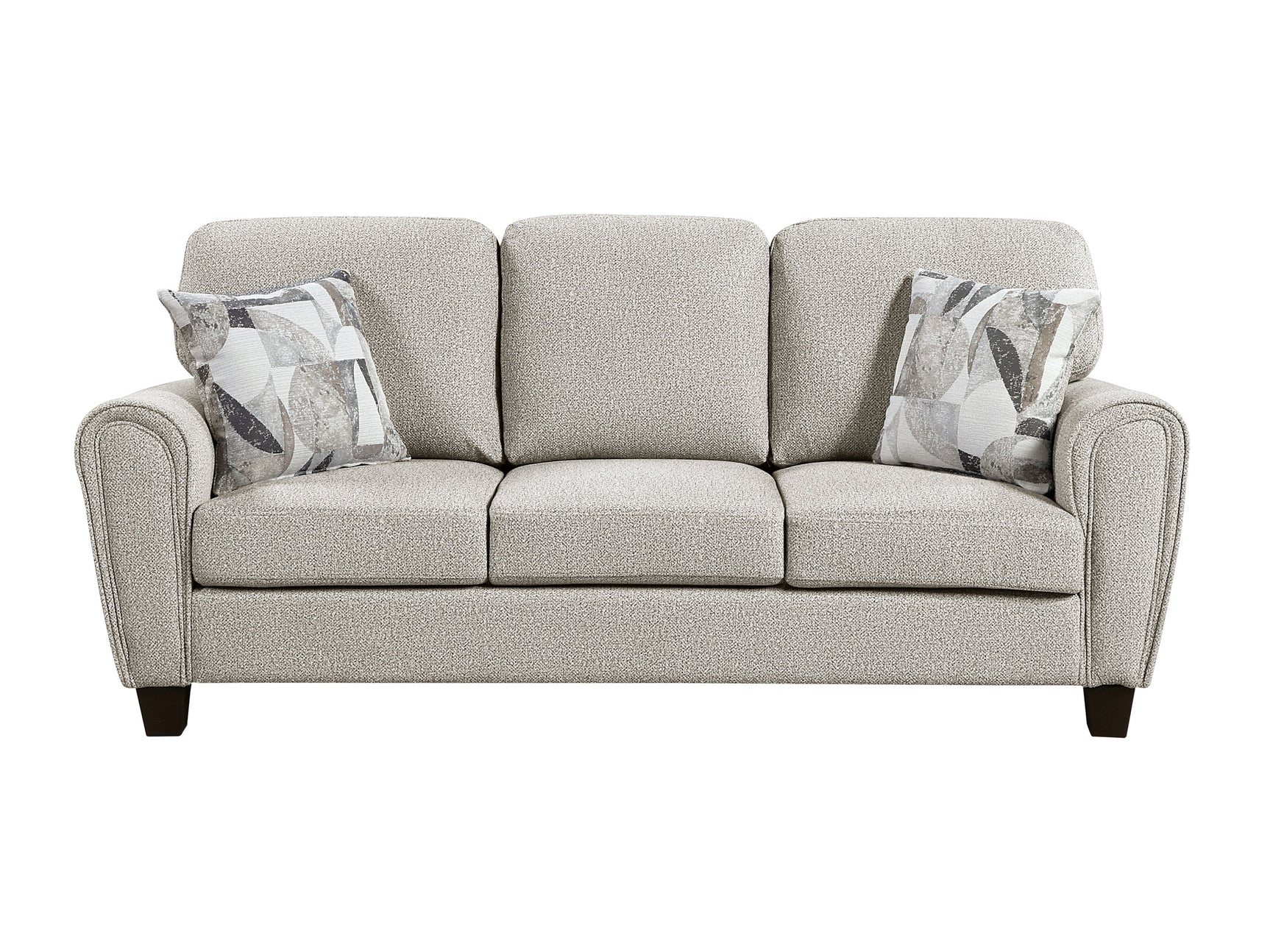 Lemond Gray Sofa - Ornate Home