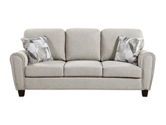 Lemond Gray Sofa - Ornate Home