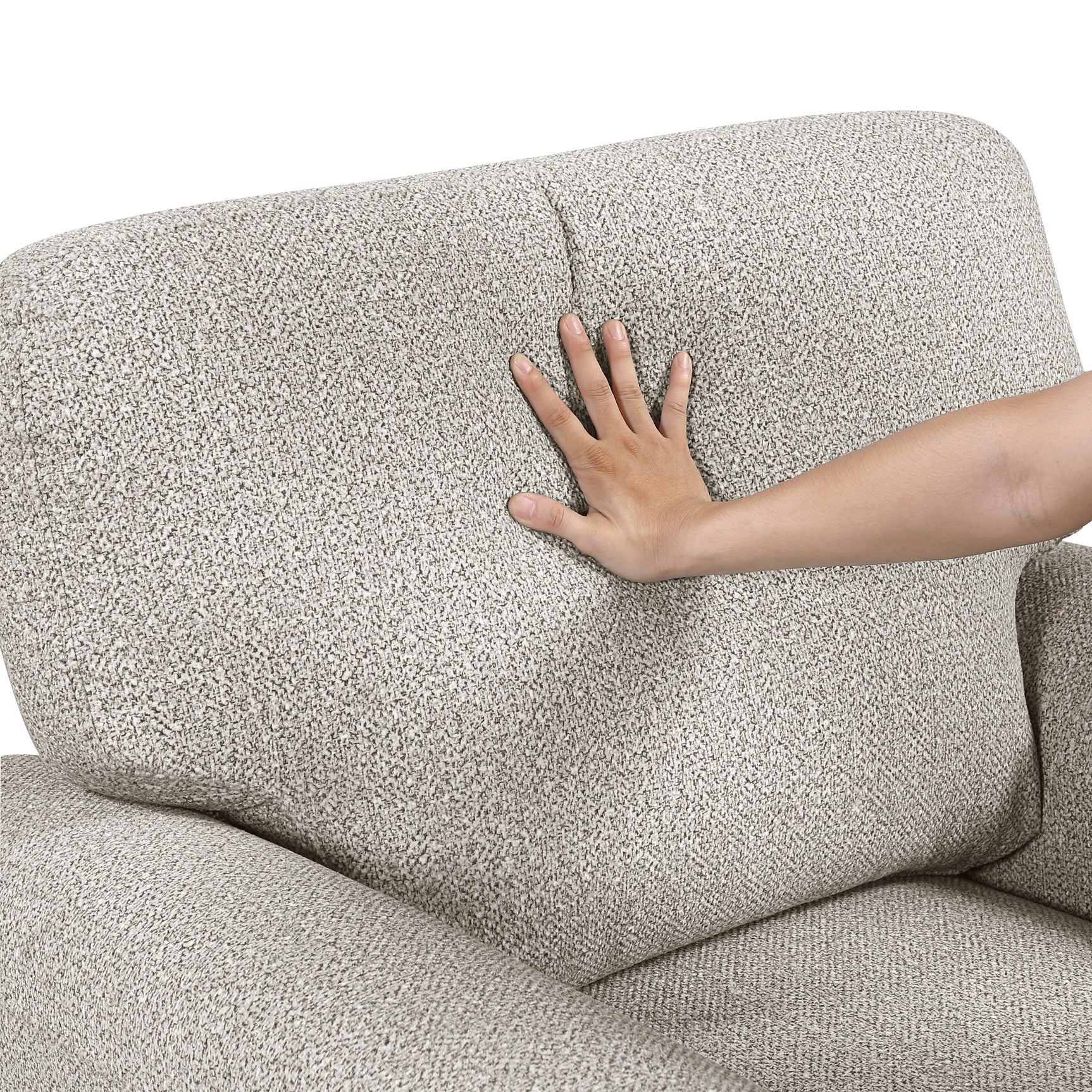 Lemond Gray Sofa - Ornate Home