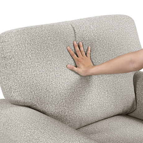 Lemond Gray Sofa - Ornate Home