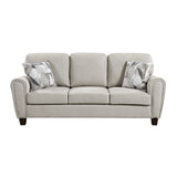 Lemond Gray Sofa and Loveseat - Ornate Home