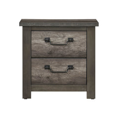 Lenior Gray 4-Piece Queen Bedroom Set - Ornate Home