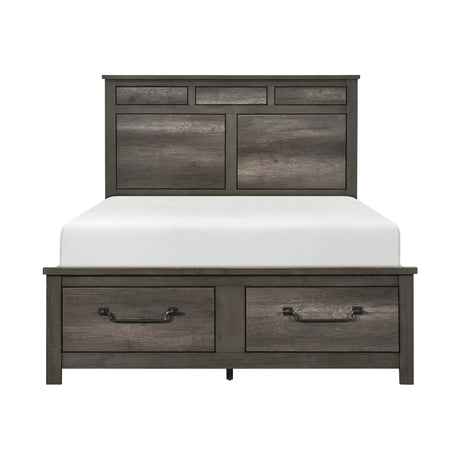 Lenior Gray 4-Piece Queen Bedroom Set - Ornate Home