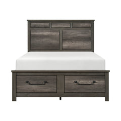 Lenior Gray 5-Piece Queen Bedroom Set - Ornate Home