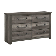 Lenior Gray 5-Piece Queen Bedroom Set - Ornate Home
