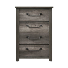 Lenior Gray 5-Piece Queen Bedroom Set - Ornate Home