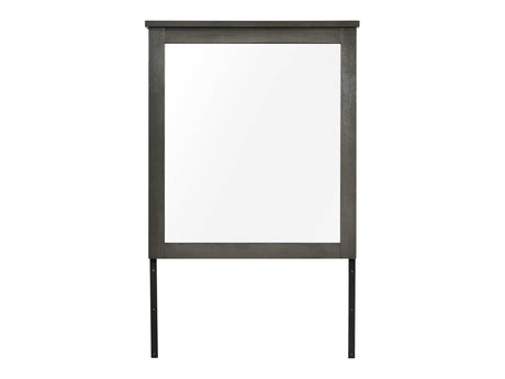 Lenior Gray Mirror - Ornate Home