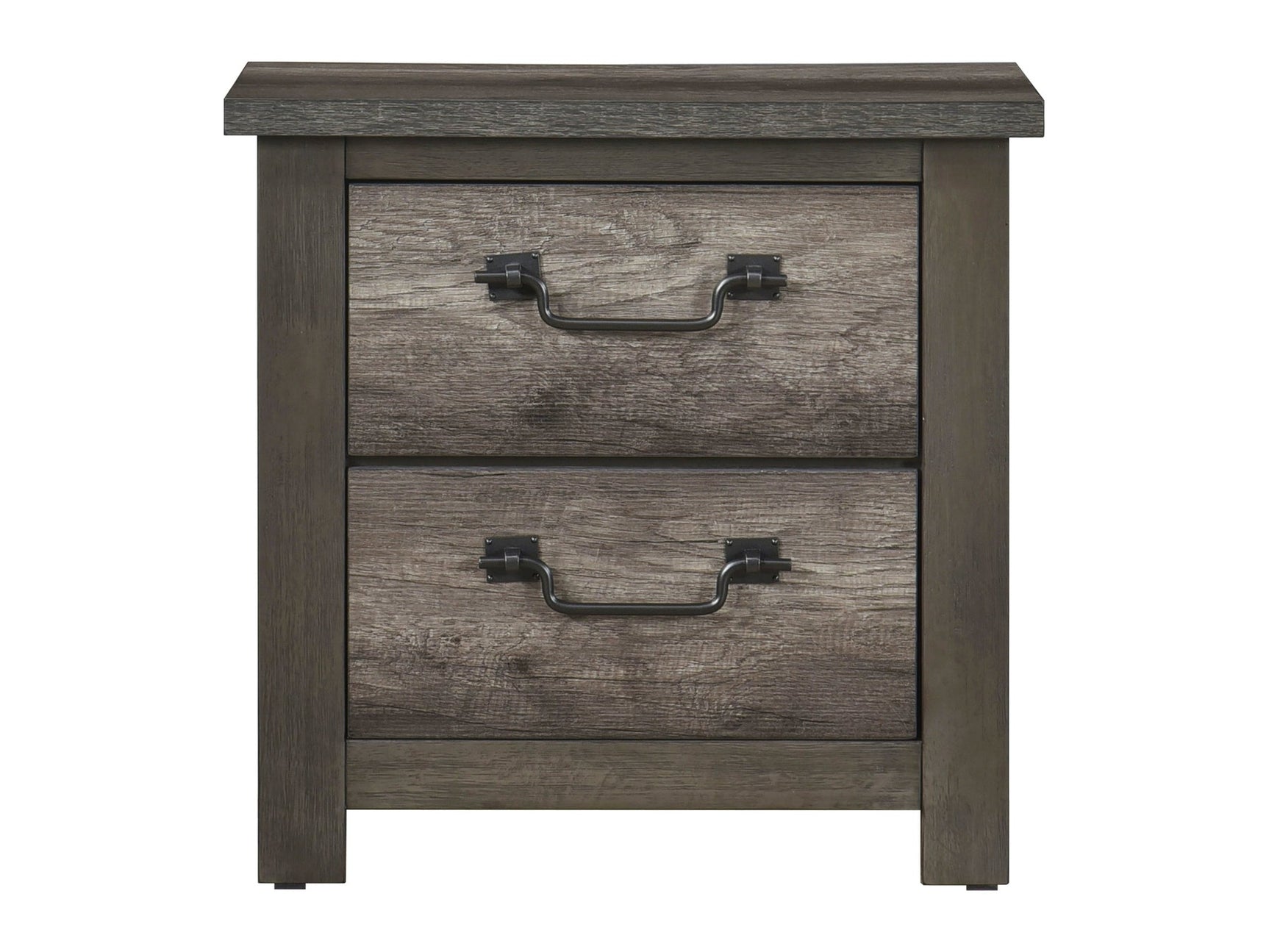 Lenior Gray Nightstand - Ornate Home