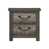 Lenior Gray Nightstand - Ornate Home