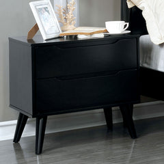 Lennart Black 4 Pc. Full Bedroom Set - Ornate Home