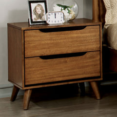 Lennart Oak 4 Pc. Full Bedroom Set - Ornate Home