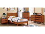 Lennart Oak 4 Pc. Full Bedroom Set - Ornate Home
