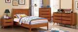 Lennart Oak 4 Pc. Twin Bedroom Set - Ornate Home