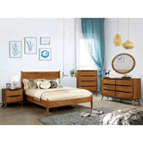Lennart Oak Queen Bed - Ornate Home