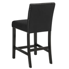 Lennon Black 5-Piece Counter Height Set - Ornate Home