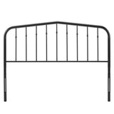 Lennon Black Metal Queen Headboard - Ornate Home