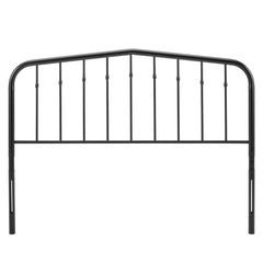 Lennon Black Metal Queen Headboard - Ornate Home