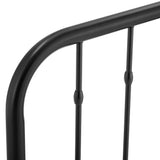 Lennon Black Metal Queen Headboard - Ornate Home