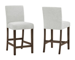 Lennon Brown/Gray 5-Piece Counter Height Dining Set - Ornate Home