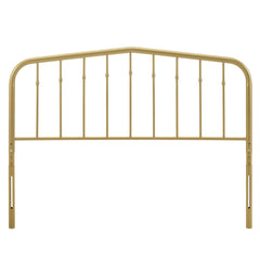 Lennon Gold Metal Queen Headboard - Ornate Home