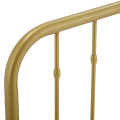 Lennon Gold Metal Queen Headboard - Ornate Home